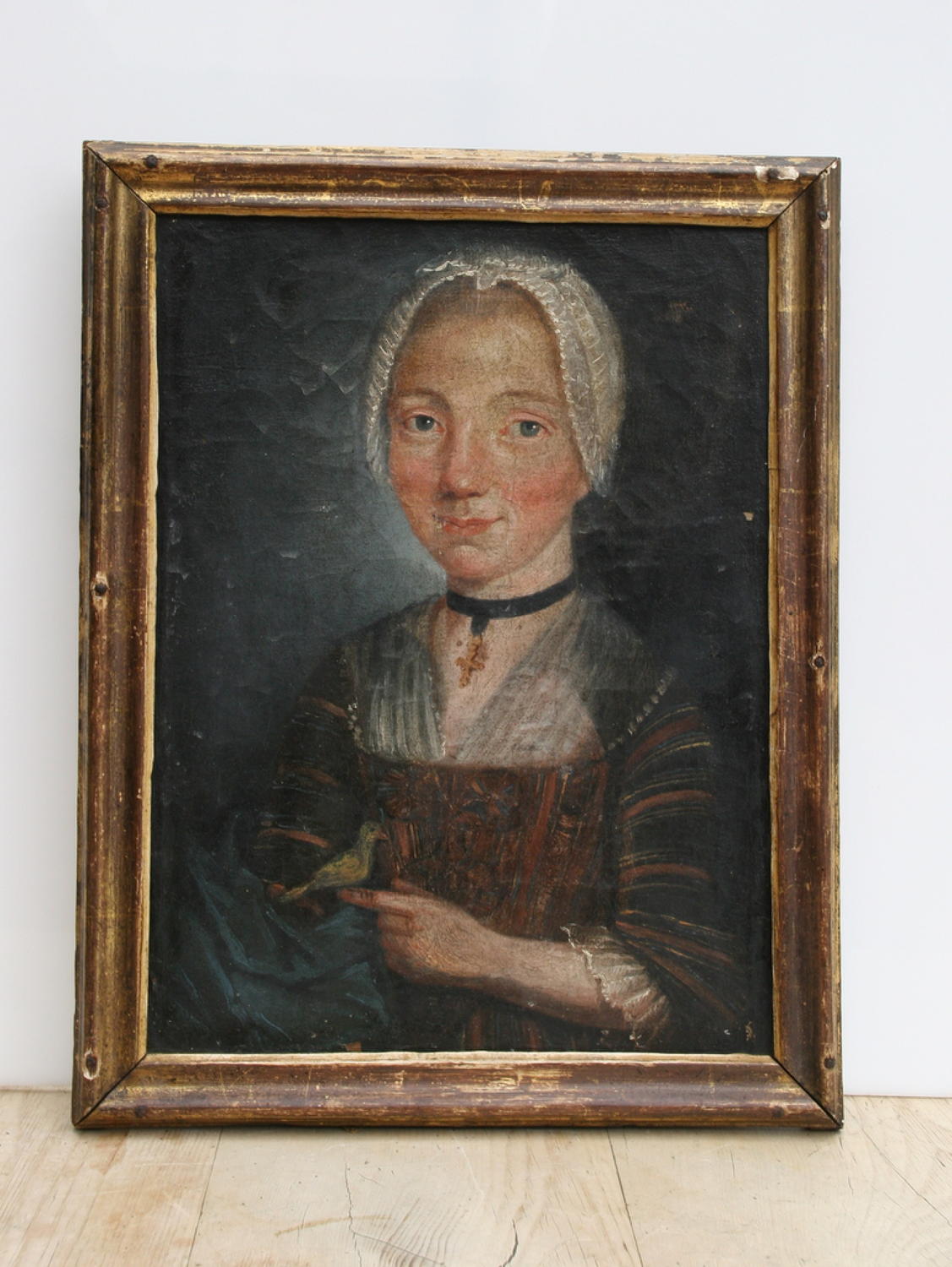 Portrait of a Lady,  Oil on Canvas,18th Century.
