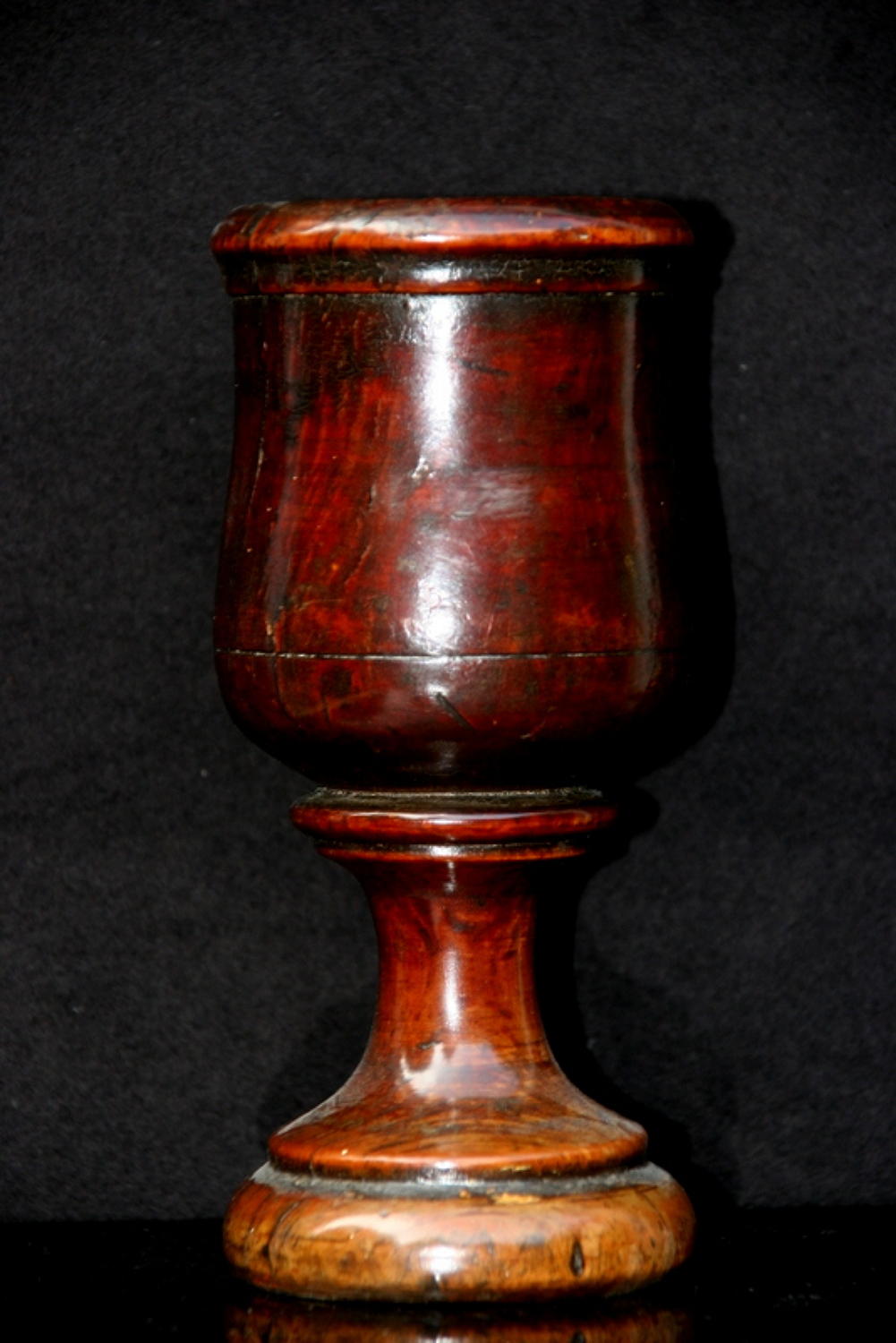 English Treen Spill Vase c.1830