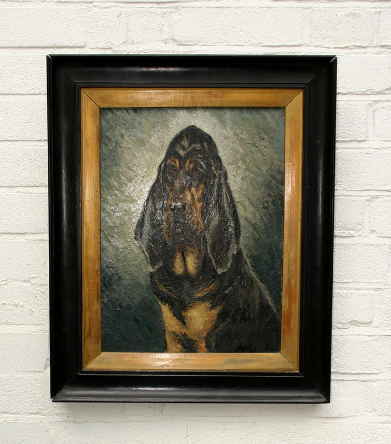 Dog oil Painting