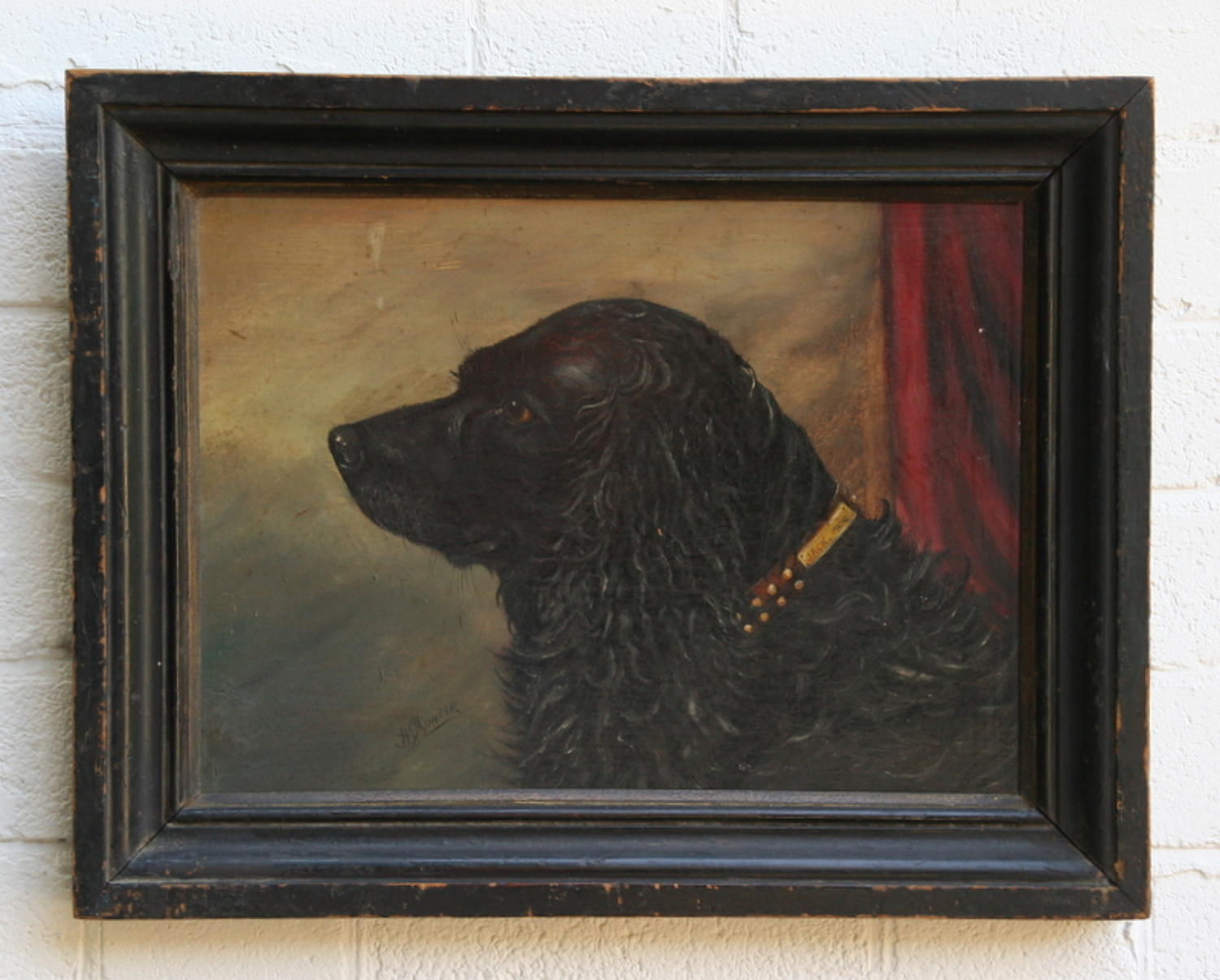 Naive Dog Portrait 1900.