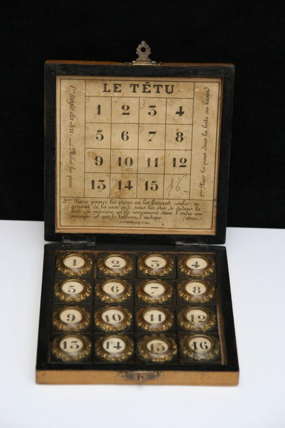 French Game 19th century.