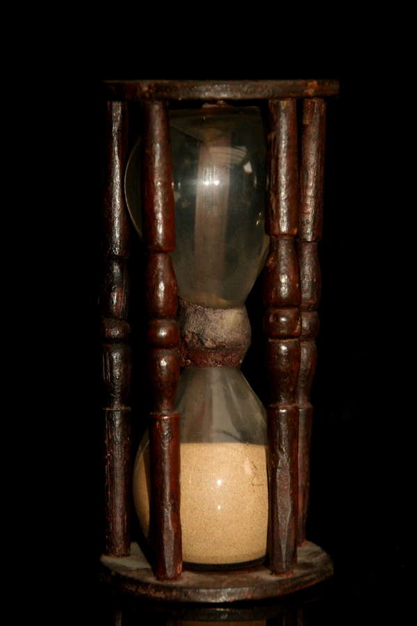 18th century  Treen Maritime Hourglass