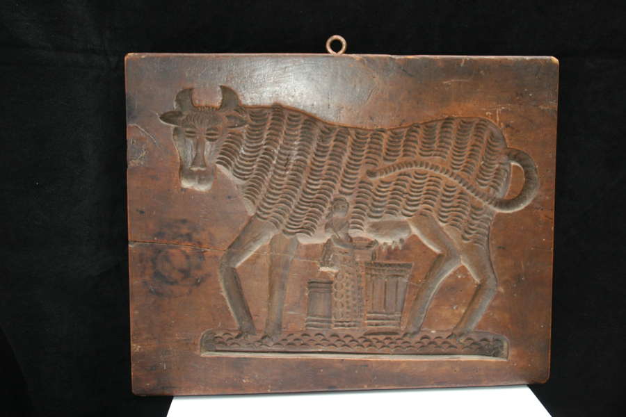 Treen Double sided Gingerbread Mould 19th century