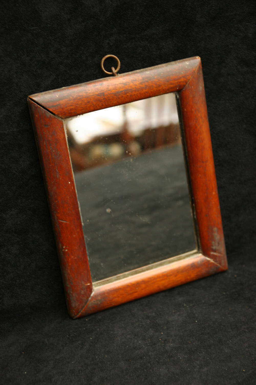 Small Mahogany framed Mirror