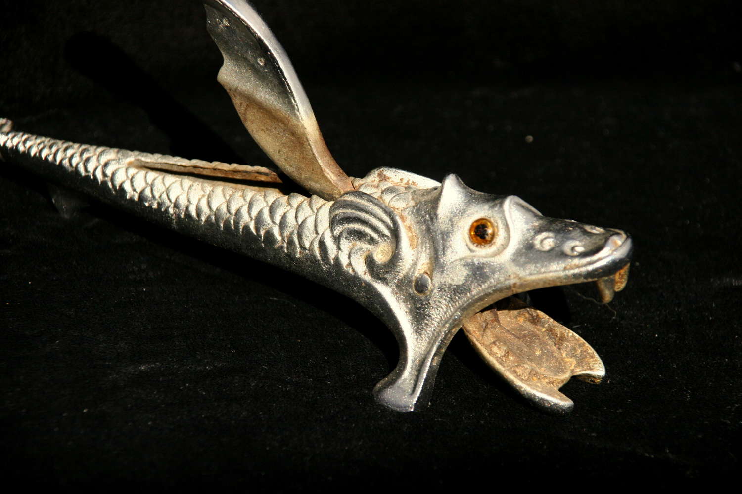 Metal Fish Nutcracker 1930's