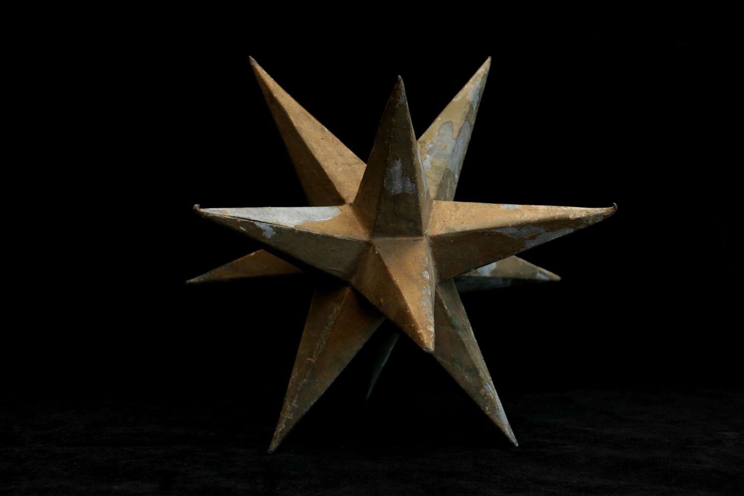 Zinc Star 19th century.