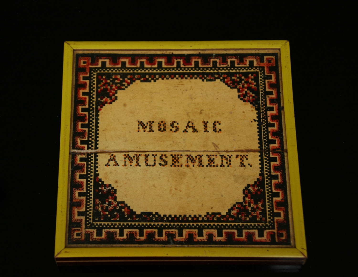 Mosaic Amusement Game 1855.