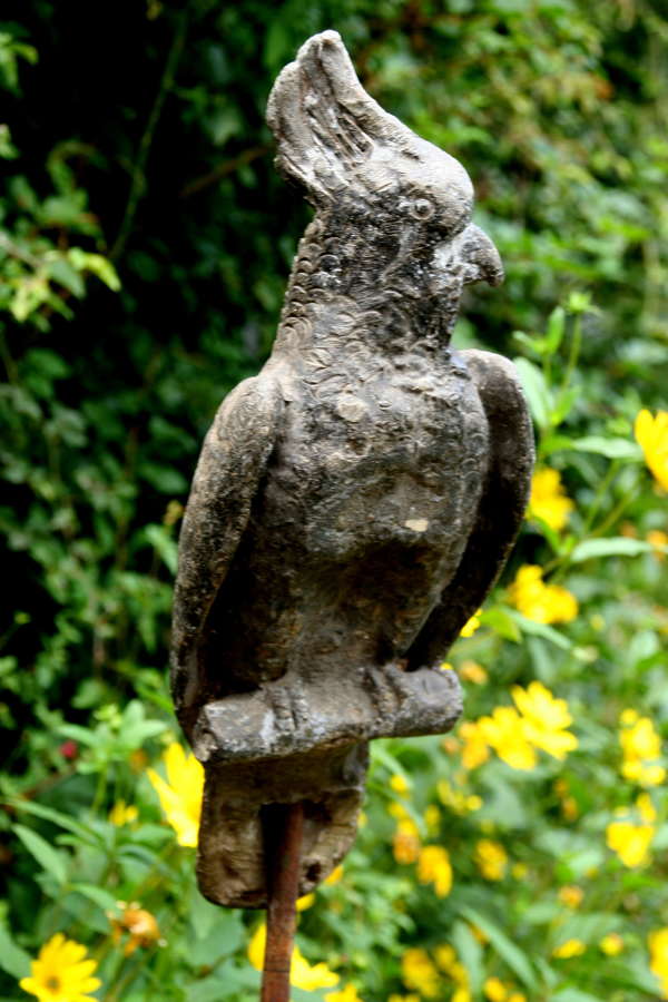 Victorian Lead Parrot