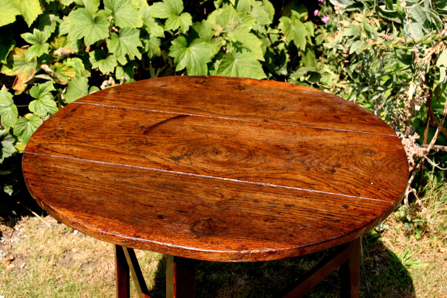 Cricket Table Oak English 18th Century