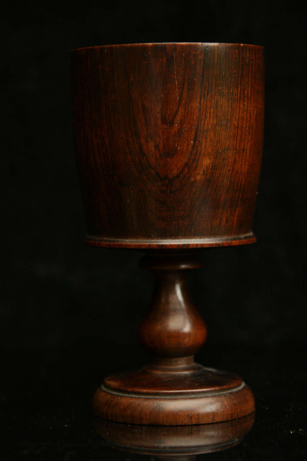 Treen early 19th century Wine Goblet