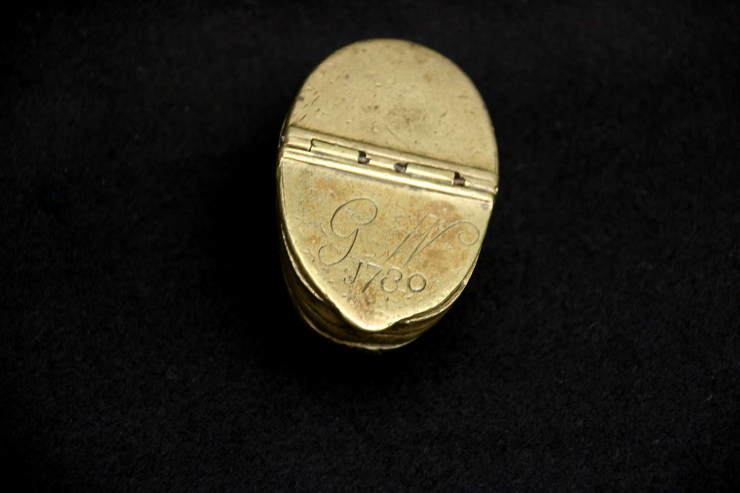 Brass Snuff Box 1780.