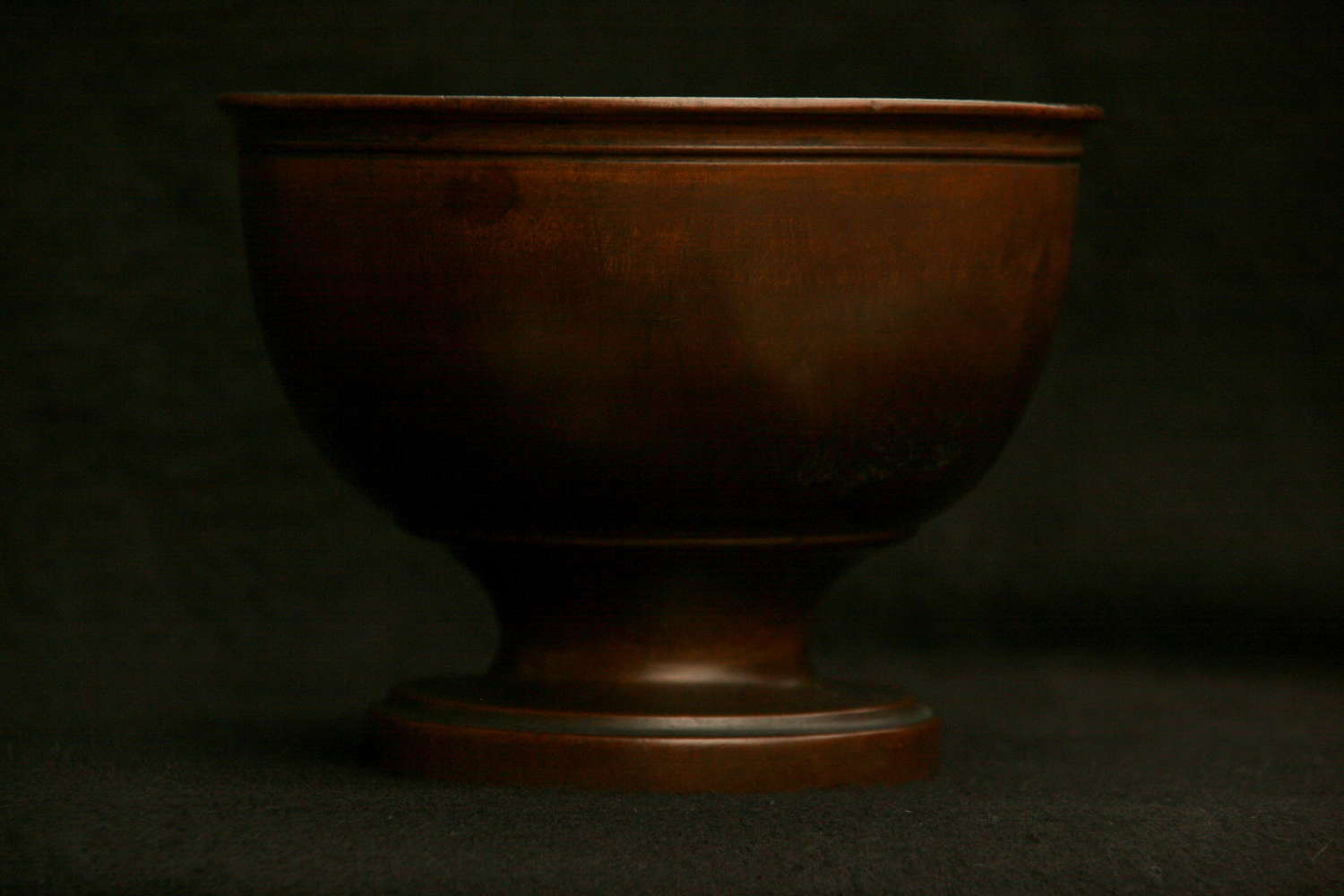 Treen Large Footed Bowl c.1800