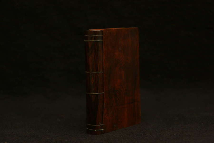 Treen Book box form Snuff Box c.1840