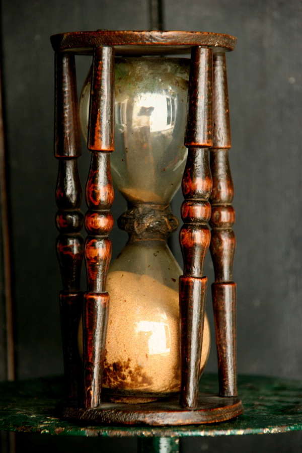Treen Maritime Hourglass 18th century