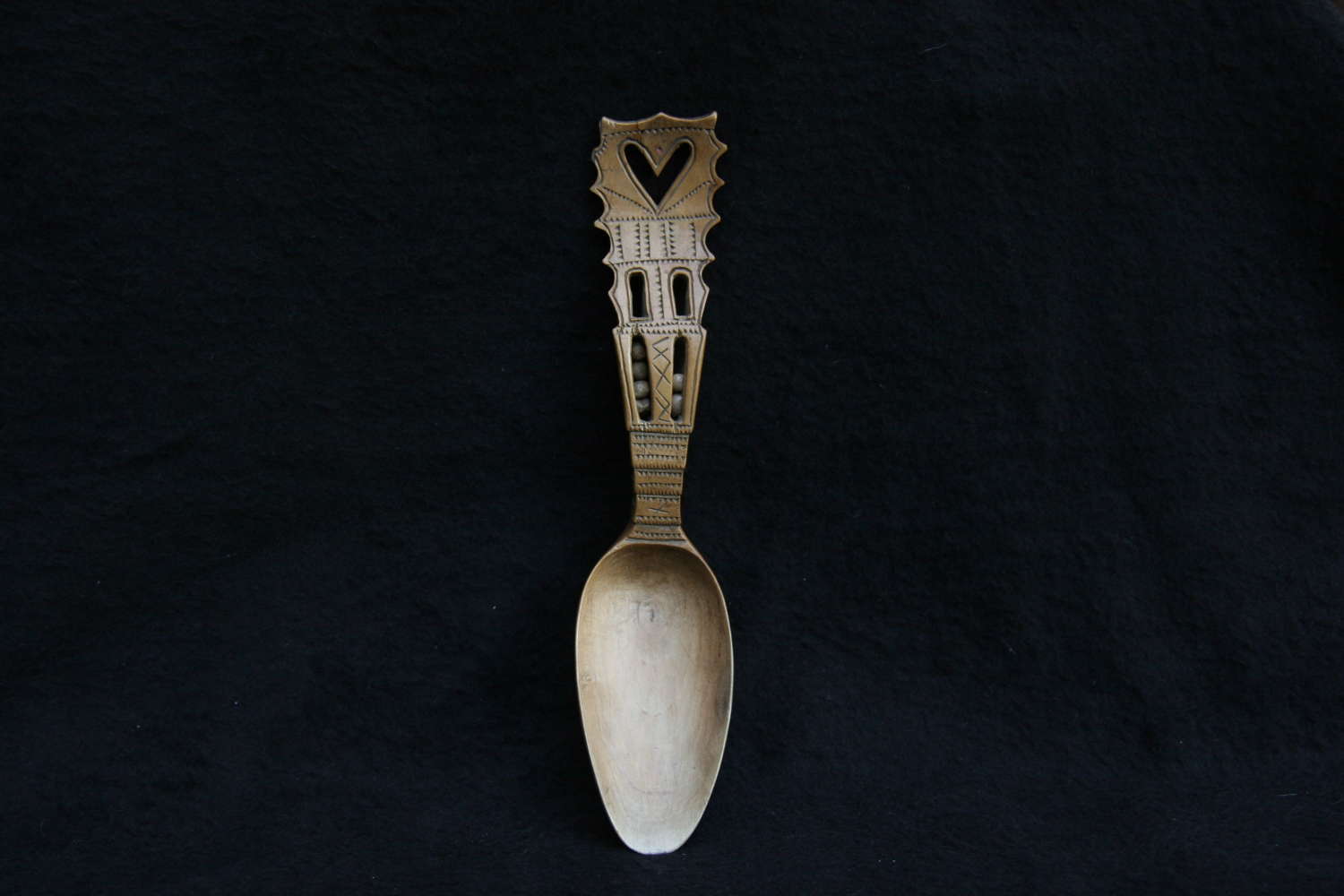 19th century Welsh Love Spoon