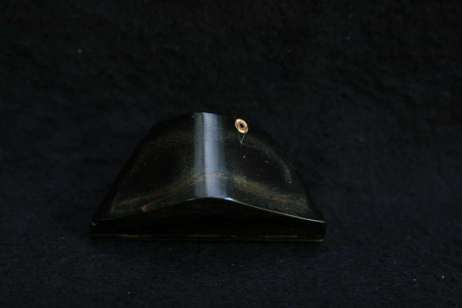 Horn, Napoleon Bicorne Hat Snuff Box 19th century